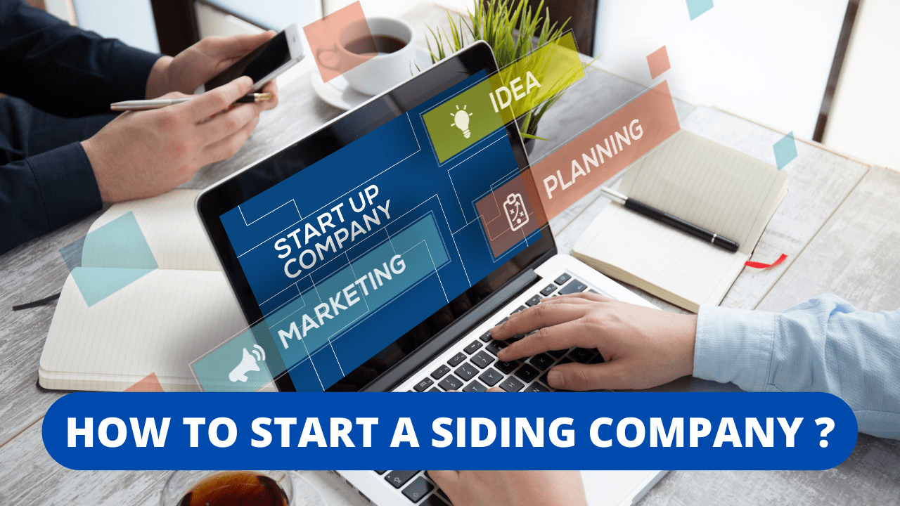 How to open a business account for siding company