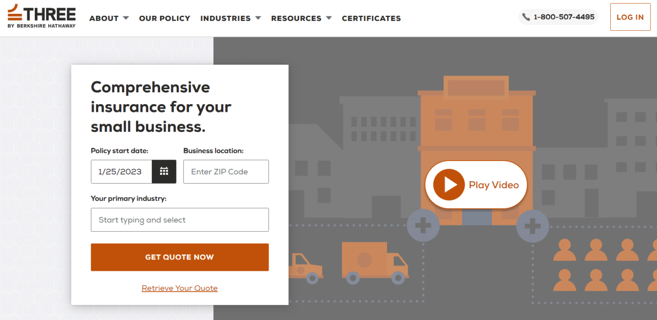 Biberk insurance review for small business